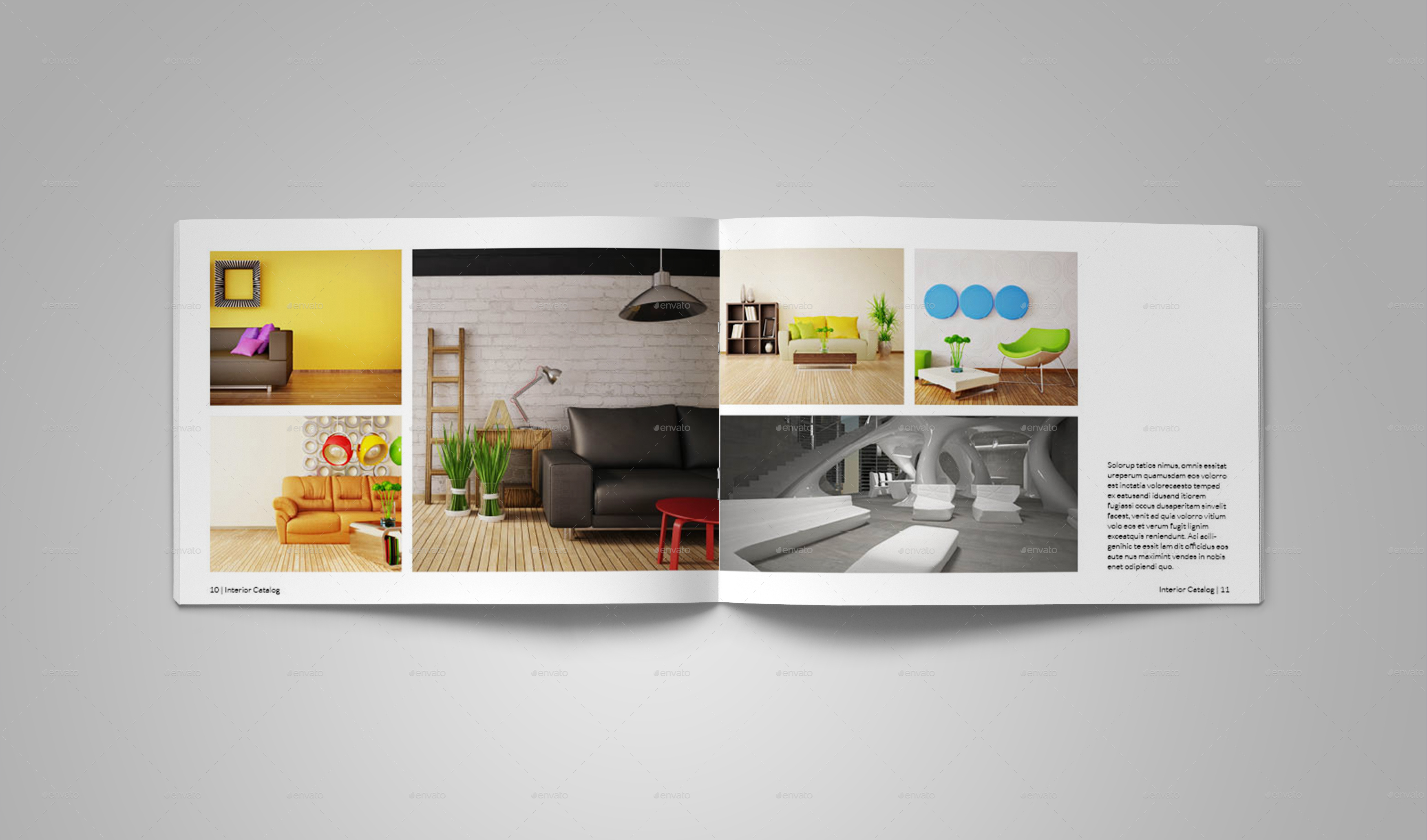 A5 Interior Catalog, Print Templates GraphicRiver